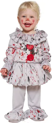 Produktbild von Baby Horror Clown Kinderkostüm