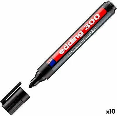 Obrázok produktu pre edding 10er 4-300001 Permanentmarker schwarz 1,5 - 3,0 mm