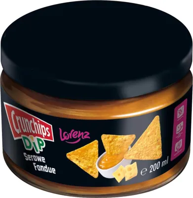 Productafbeelding van Crunchips saus met de smaak van kaasfondue, 200 ml