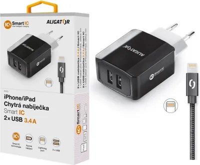 Produktbild von Aligator CHS0001, Drinnen, AC, 5 V, Schwarz