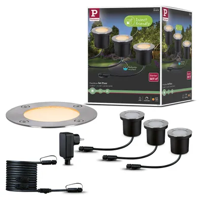 Image de Paulmann Plug & Shine LED encastré de sol Floor Basisset insect-friendly