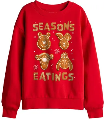 Immagine prodotto di Disney - Felpa "Season's Eatings" per bambini, modello TV26497 (taglia 116), colore rosso