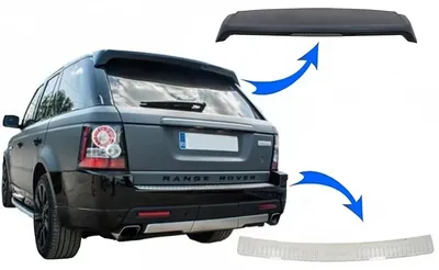 Produktbild von Dachspoiler für Sport L320 10-13 Stoßstangenfußplatte Aubiography Design.