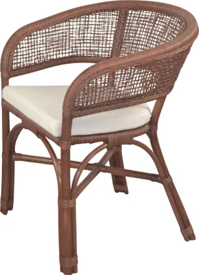 Produktbild von Rattansessel Armlehnstuhl mit Kissen