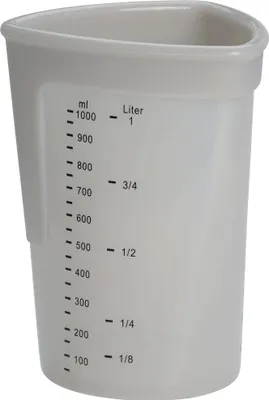 Immagine prodotto di Lurch Germany Caraffa dosatrice in silicone 1l grigio chiaro
