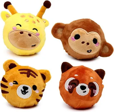 Image de Balle en peluche Wild mix - Puckator