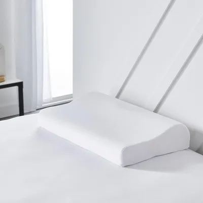 Image de Oreiller à mémoire de forme "Essential" - Blanc - l 30 x L 50 cm