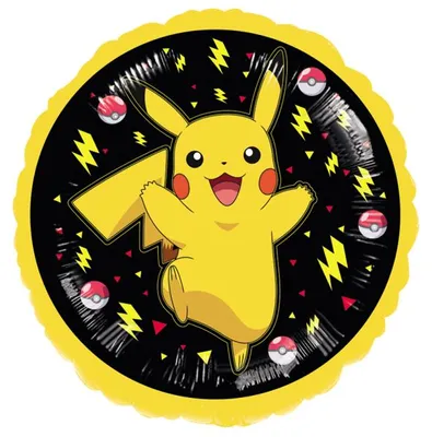 Produktbild von Folienballon Pokemon, Pikachu, 43 cm