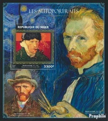 Produktbild von Briefmarken Niger 2016 Mi Block 584 (kompl. Ausg.) postfrisch Selbstportrait