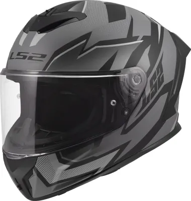 Produktbild von LS2 FF820 Rapid III Xtrem Helm, schwarz/grau, M (57/58)