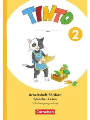 Obrázok produktu pre Tinto Sprachlesebuch 2. Schuljahr - Ausgabe 2026 - Arbeitsheft Fördern - Sprache und Lesen - Schulausgangsschrift