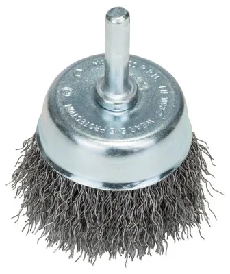 Produktbild von Topfbürsten für Bohrmaschinen - Gewellter Draht, 50 mm