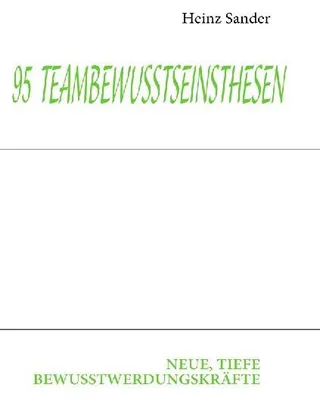 Produktbild von 95  Teambewusstseinsthesen