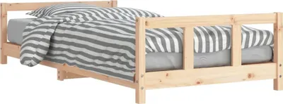 Produktbild von vidaXL Kinderbett 90x200 cm Massivholz Kiefer