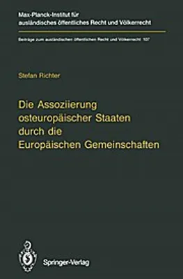 Obrázok produktu pre Die Assoziierung osteuropäischer Staaten durch die Europäischen Gemeinschaften