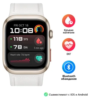 Zdjęcie produktu dla Huawei WATCH D2, 4,62 cm (1.82"), AMOLED, GPS, 40 g