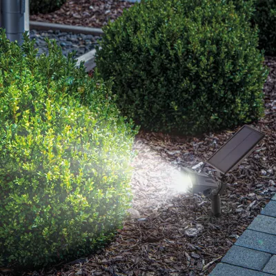 Produktbild von esotec Solarspot MULTI-SPOT 6000 kaltweiß 3 Leucht-Modi IP65 wetterfest 102048