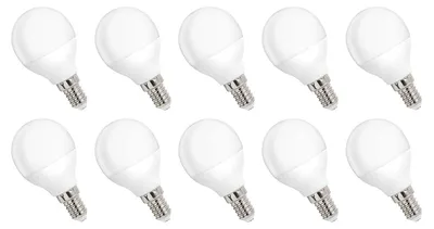 Produktbild von Spectrum E14 LED Lampe 1W 90lm 6000K Kaltweiß 230V 10 Stück