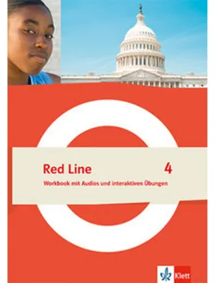 Obrázek produktu pro Red Line 4. Workbook mit Audios und interaktiven Übungen Klasse 8