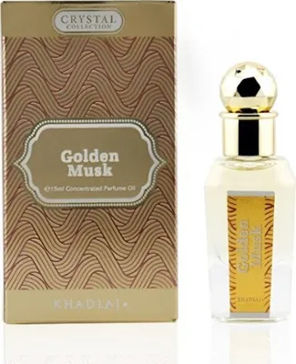 Produktbild von Khadlaj Golden Musk Parfümiertes öl unisex 15 ml