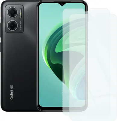 Produktbild von Zwei Stück (2x) Display-Schutzfolie Displayschutz-Glas 9H Glas für Xiaomi Redmi 10 5G