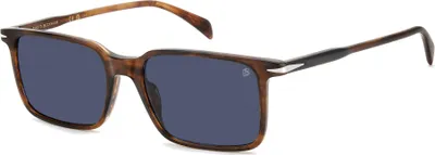 Produktbild von David Beckham DB 1220/S BROWN HORN/BLUE 54/17/145 Herrenbrillen Sonnenbrillen