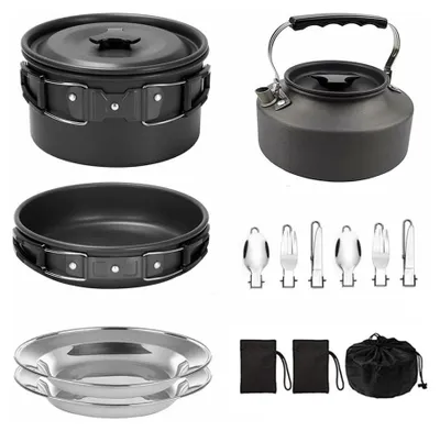 Produktbild von Leichtes Kochgeschirr-Set für Outdoor-Aktivitäten