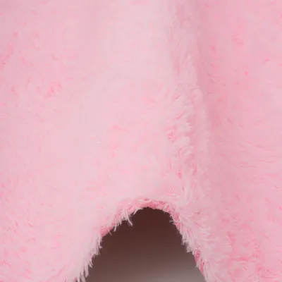 Produktbild von Fluffy Shaggy Teppich Rund – Hochflor weich & flauschig, Größe:120 cm Rund, Farbe:Rosa