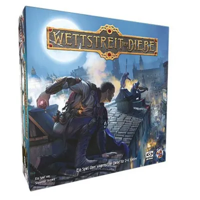 Produktbild von GALD0005 - Wettstreit der Diebe, Brettspiel, 2-4 Spieler, ab 14 Jahren (DE-Ausgabe)