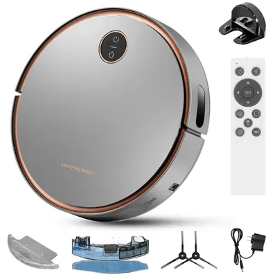 Produktbild von 3-in-1 Saugroboter und Wischroboter – 3000 Pa – Ultraflaches Design – Selbstaufladend