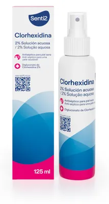 Immagine prodotto di Senti2 Clorexidina 2% Antisettico per pelli sane Spray 125 Ml