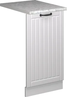 Zdjęcie produktu dla Panel przedni zmywarki Vicco Fame-Line Biały domek wiejski 45 cm , BP Marmur, Model 54853