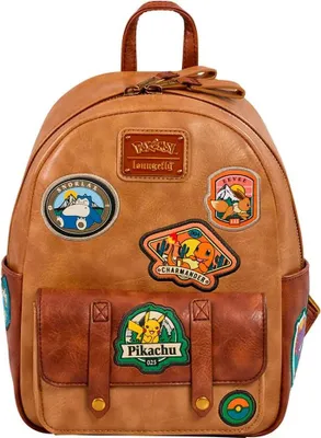 Produktbild von Pokemon by Loungefly Mini Rucksack Camper Patch
