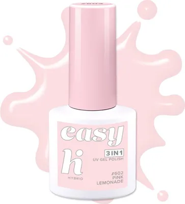 Produktbild von HI HYBRID Easy 3in1 Hybrid-Nagellack Nr. 602 Pink Lemonad 5 ml