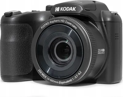 Produktbild von Kodak PIXPRO ASTRO ZOOM, 16,35 MP, 1/2.3", BSI CMOS, 25x, Full HD, Schwarz
