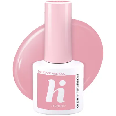 Obrázek produktu pro Hi Hybrid Hybridní lak č. 222 Delicate Pink 5ml