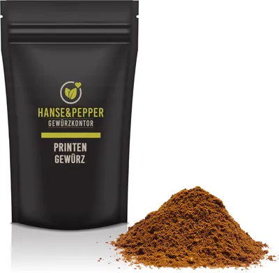 Produktbild von 250g Printengewürz Backgewürz Gewürzmischung Printen Gewürz Spitzenqualität - Gourmet Serie