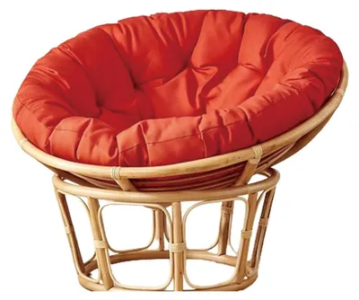 Image de Coussins imperméables pour fauteuils Papasan, adaptés à une utilisation intérieure et extérieure