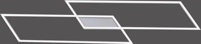 Two overlapping rectangular frames with a lighter gray rectangle in the center, against a dark gray background.