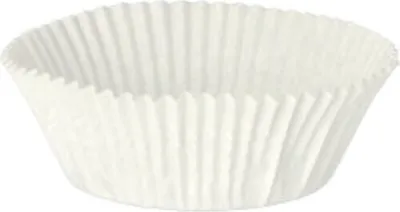 Produktbild von PAPSTAR Backförmchen rund Ø 5 cm, weiß, ideal für Muffins | Folie (1000 Stück)