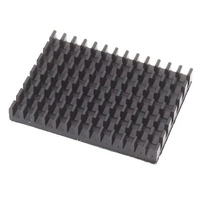 Produktbild von BerryBase Kühlkörper 40 x 30 x 5mm für Raspberry Pi 4, schwarz