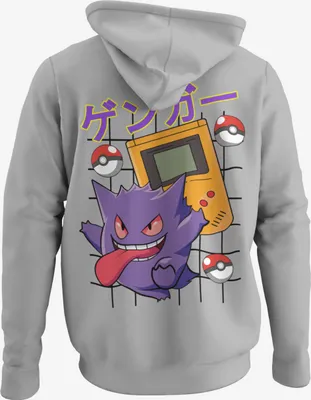Produktbild von Pánská mikina Anime Pokemon Monster Gengar Ghost Pikachu Gameboy ????