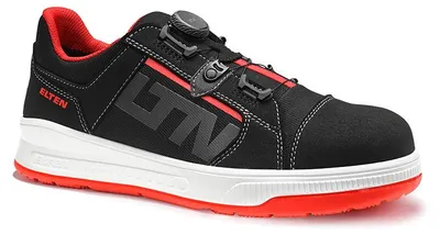 Produktbild von Sicherheitshalbschuh ISAAK XXST BOA® black-red Low ESD S2, Gr. 38