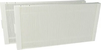 Produktbild von vhbw 2x Pollenfilter kompatibel mit Tecalor THZ, 504, 404, 304 Lüftungsgerät - Luftfilter F7 Weiß