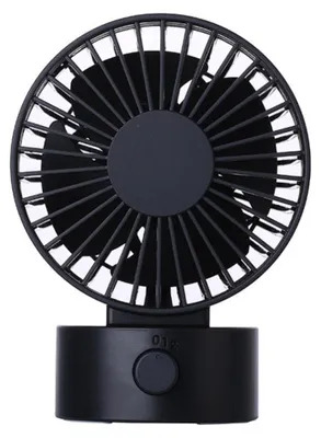 Produktbild von 1 Stück – Ventilator mit Doppelrotor – Schwarz