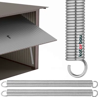Produktbild von KOTARBAU® Sada 2 pružin pro garážová vrata Drát 490 mm Torzní pružina Napínací pružina pro garážová vrata Garážová vrata