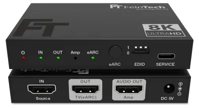 Productafbeelding van HDMI 2.1 Audio Extractor Splitter 1 in 2 uitgangen