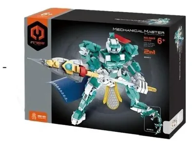 Produktbild von IM.MASTER blauer Tigerroboter 2in1 357el 6849 43845