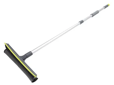 Immagine prodotto di Lavavetri 25 cm con tergicristallo, manico telescopico in alluminio 75-120 cm