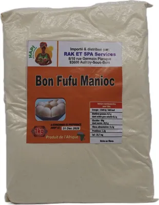Produktbild von HAPI Fufu Manioc (Cameroon) 1 KG